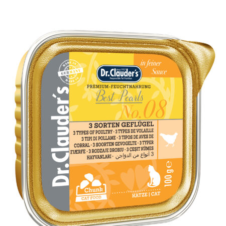 ALIMENTO HÚMEDO AVES N.8 BEST PEARLS EN SALSA 100GR
