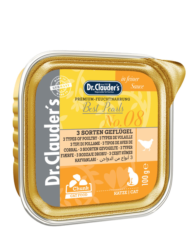 ALIMENTO HÚMEDO AVES N.8 BEST PEARLS EN SALSA 100GR