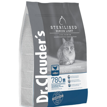 DR. CLAUDER SECO HIGH PREMIUM TODAS LAS RAZAS ESTERILIZADO / LIGHT / SENIOR 1.5KG GATO