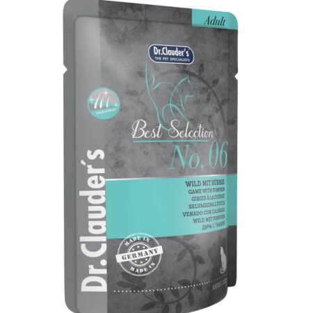 ALIMENTO HÚMEDO POUCH GAMO CON CALABAZA BEST SELECTION PARA GATO N.6 85G