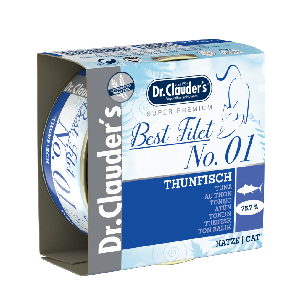 ALIMENTO HÚMEDO ATÚN N.1 BEST FILET 70GR