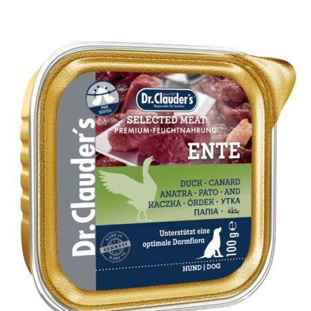 ALIMENTO HÚMEDO PATO PREBIOTIC 100GR