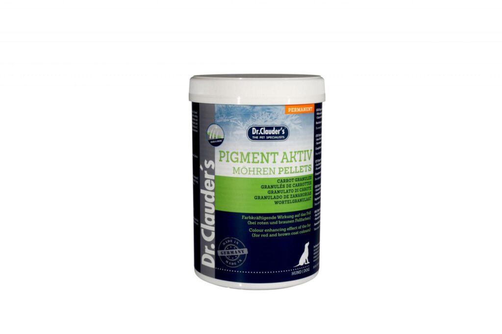 SUPLEMENTO PELLETS DE ZANAHORIA PRO HAIR SKIN PIGMENTO ACTIVO PARA PERRO 600GR