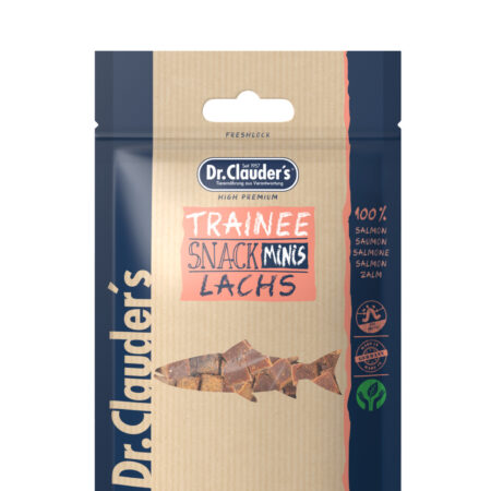 SNACK MINI TRAINEE SALMÓN 50GR