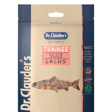 SNACK FUNCIONAL SALMÓN MEDIUM TRAINEE 80GR