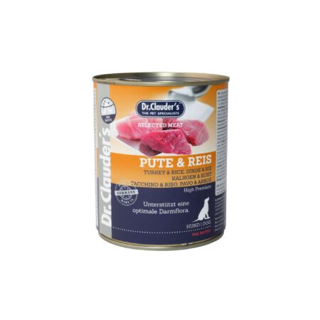 ALIMENTO HÚMEDO PAVO Y ARROZ PREBIOTIC 800GR