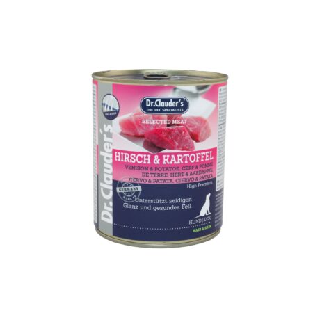 ALIMENTO HÚMEDO VENADO Y PATATA PRO HAIR SKIN 800GR