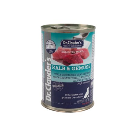 ALIMENTO HÚMEDO TERNERA Y VERDURAS PREBIOTIC 400GR