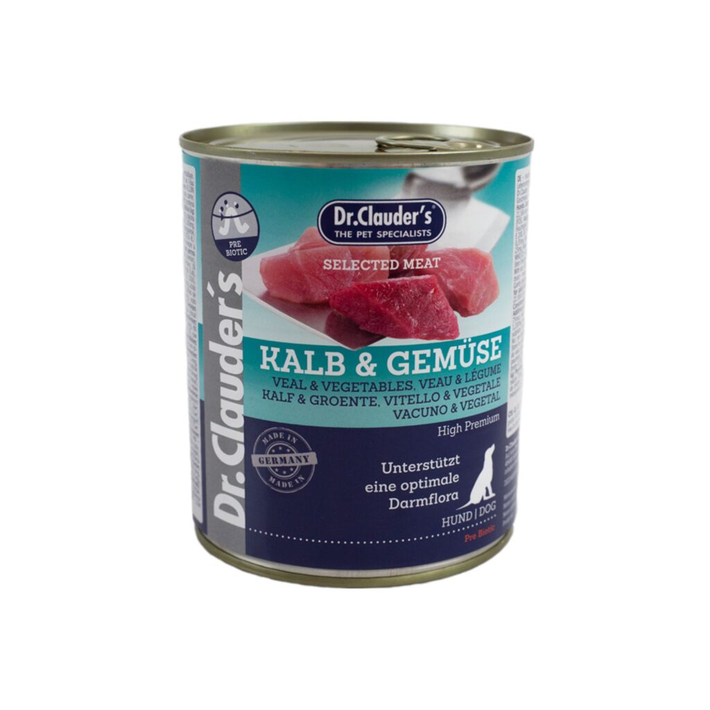 ALIMENTO HÚMEDO TERNERA Y VERDURAS PREBIOTIC 800G