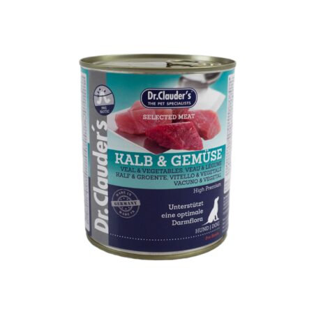 ALIMENTO HÚMEDO TERNERA Y VERDURAS PREBIOTIC 800G