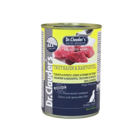 ALIMENTO HÚMEDO PAVO Y PATATA PRO HAIR Y SKIN 400G