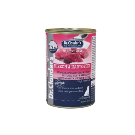 ALIMENTO HÚMEDO VENADO Y PATATA PRO HAIR Y SKIN 400G