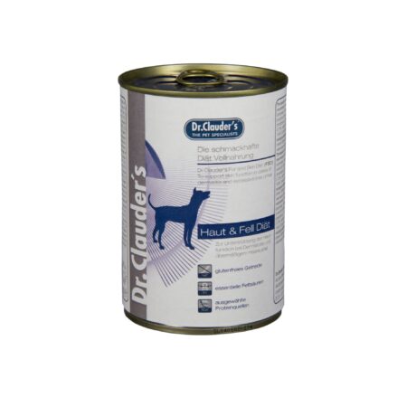 ALIMENTO HÚMEDO FSD DIETA PARA LA PIEL Y EL PELAJE SUPER PREMIUM THERAPEUTICAL DIET 400GR