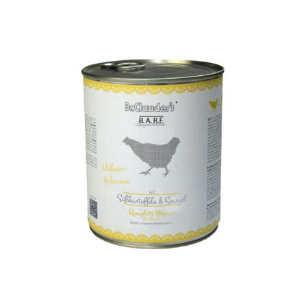 ALIMENTO HÚMEDO GUISO DE POLLO B.A.R.F 800GR